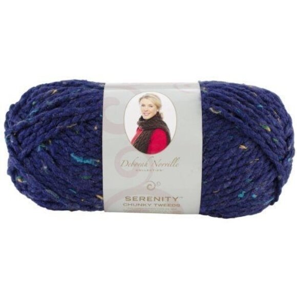 Premier Yarns Chunky Tweed Eclipse 3 Skeins 5 Weight Bulky 109 Yds ea Acrylic - Picture 2 of 5